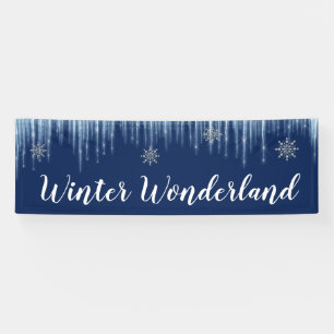 Winter-themenorientierte lange Fahne Banner