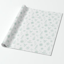 Winter Thumpenpapier - Schnee + Minze