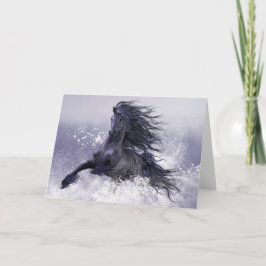 Winter Thunder Notecard Karte
