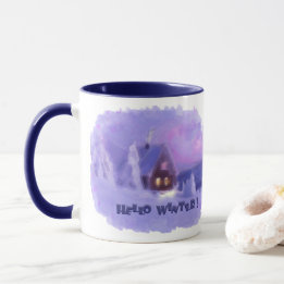 Winter Top der Chalet White Firs Tasse