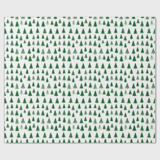 Winter Trees Wrapping Paper Geschenkpapier