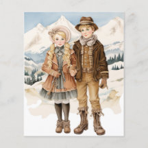 Winter- und Papierpuppen - Romantische Fluchtwege
