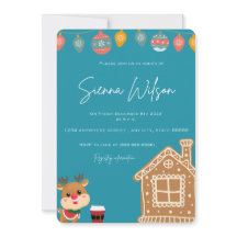 Winter- und Rentiermassage mit Baby-Dusche