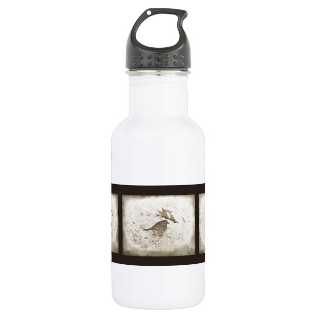 Winter und Sparrow Edelstahlflasche (Vorderseite)