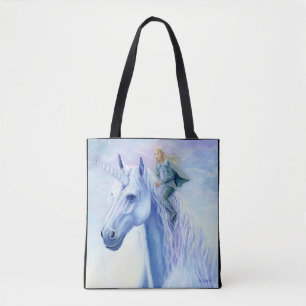 Winter Unicorn Elf Rider Tasche