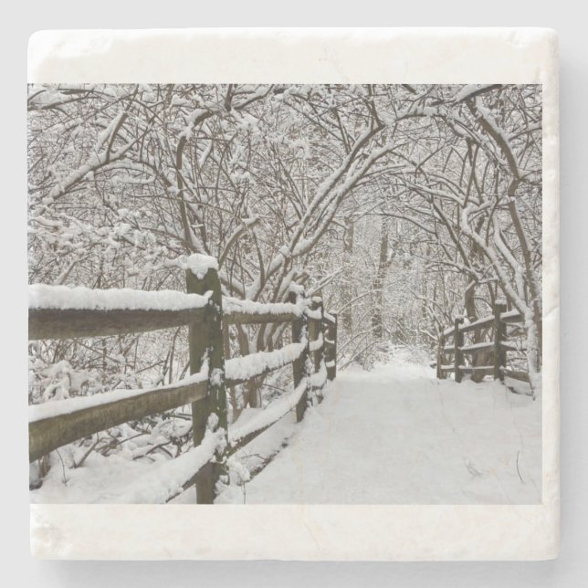 Winter Untersetzer (Vorderseite)