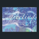 WINTER-Urlaubskarte Feiertagskarte<br><div class="desc">Alle meine Designs sind One-OF-A-KIND Originalkunstwerke, die von mir entworfen wurden! Sie können sie nur hier finden! Die meisten werden mit Adobe Illustrator oder Adobe Fotoshop erstellt. Andere sind einzigartige handbemalte Gegenstände in Aquarell, Gouache und Indianerfarben. Alle Hintergrundfarben, Schriftart und Texte können nach Ihren Wünschen geändert werden. Frag einfach! Fühlen...</div>