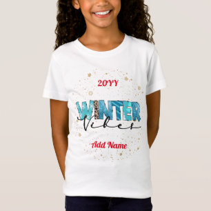 Winter Vibes individuell gestalten T-Shirt