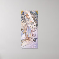 Winter (vier Jahreszeiten), Alphonse Mucha