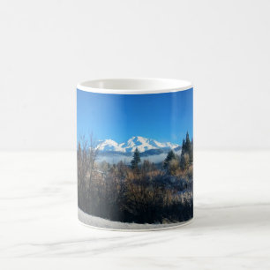 Winter View at Mount Shasta, CA Kaffeetasse