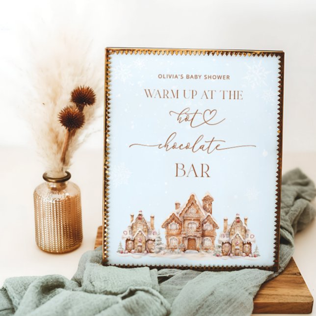 Winter Village Warm auf der Hot Chocolate Bar Poster (Von Creator hochgeladen)