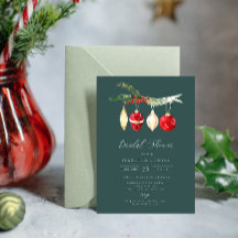 Winter Vintages Wasserfarben-Brautparty