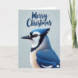 Winter-Vogel-Kunstkarte Karte
