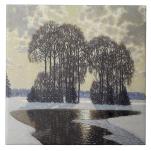 Winter (von Vilhelms Purvitis) Fliese