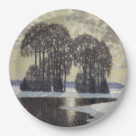 Winter (von Vilhelms Purvitis) Pappteller