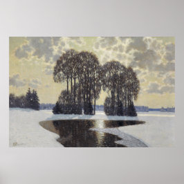 Winter (von Vilhelms Purvitis) Poster