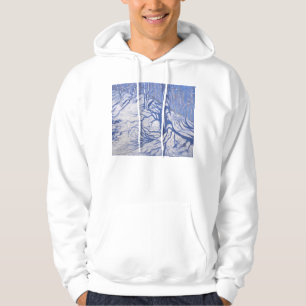 Winter-Waldland nahe Courcheval 2008 Hoodie