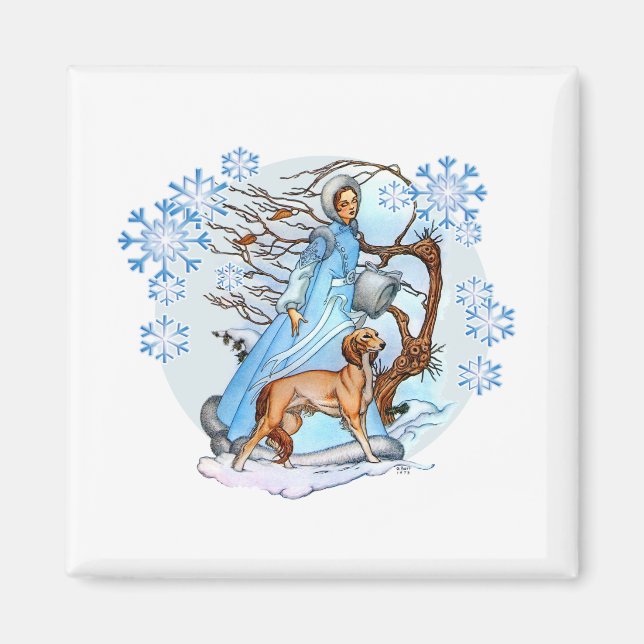 Winter Walk Magnet (Vorne)