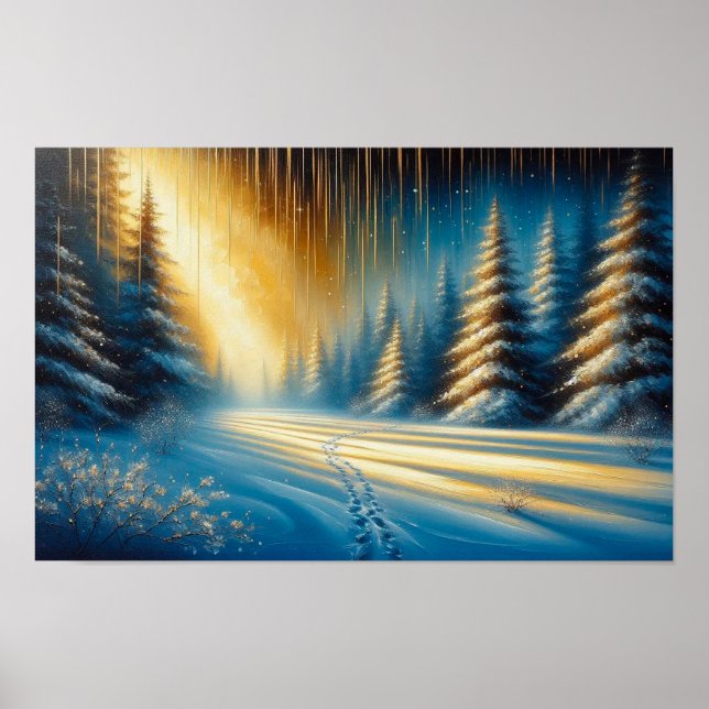 Winter Wall Art Poster (Vorne)