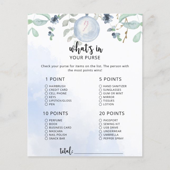 Winter Was in Ihrem Geldbeutel (Vorderseite)