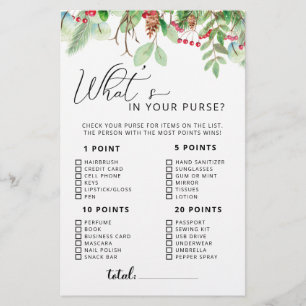 Winter Was ist in deinem Handspiel?