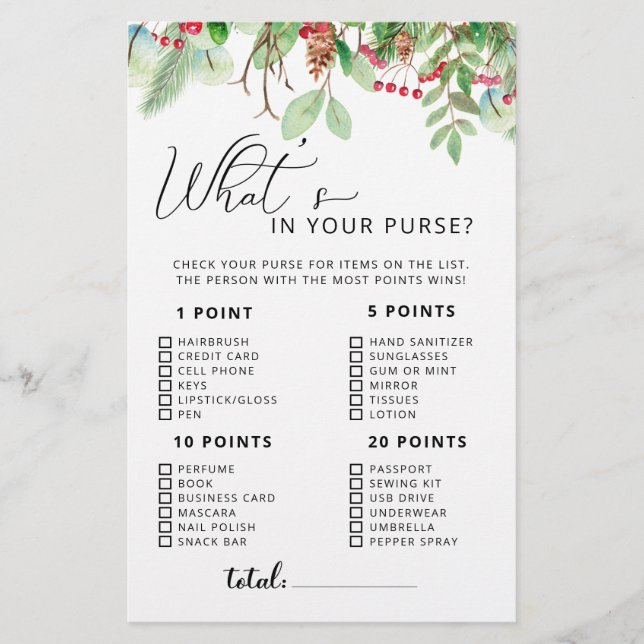 Winter Was ist in deinem Handspiel? (Vorderseite)