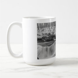 Winter Wasserfall in den Cleveland Metro Parks Kaffeetasse