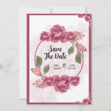 Winter Weddinr Party Silver Invasion Card Design