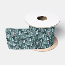 Winter Weihnachten Gemütlich Satin Ribbon Satinband