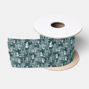 Winter Weihnachten Gemütlich Satin Ribbon Satinband
