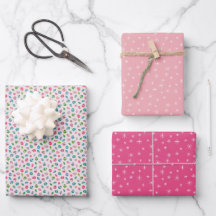 Winter Weihnachten Retro Inspiriert rosa Muster