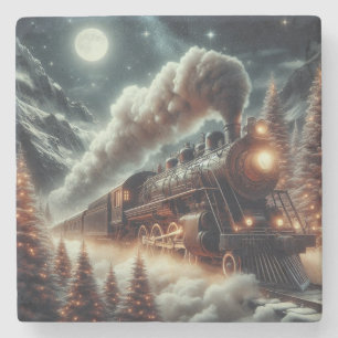 Winter/Weihnachten Steinuntersetzer