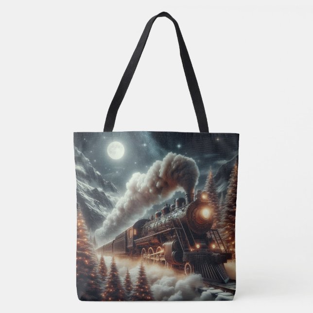 Winter/Weihnachten Tasche (Vorderseite)