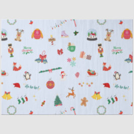 Winter Weihnachten Thema eisblau Weihnachtsfeier S Seidenpapier