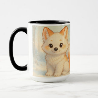 Winter Whisper Fox Tasse