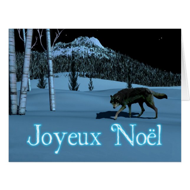 Winter Wolf - Joyeux Noё l (Vorderseite (Horizontal))