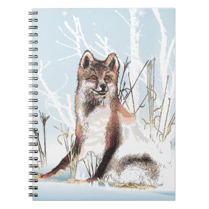 Winter Wolf Notizblock