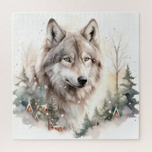 Winter Wolf Puzzle