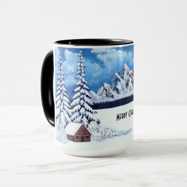 Winter Wonder Christmas Mug (Devant gauche)