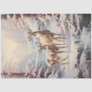 Winter Wonder Deer Seidenpapier
