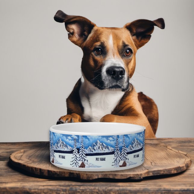 Winter Wonder Hund oder Cat Bowl Napf (Von Creator hochgeladen)