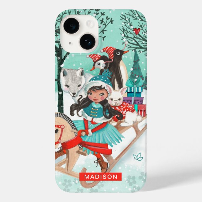 Winter Wonder Woodland Forest | COQUE IPHONE (Verso)