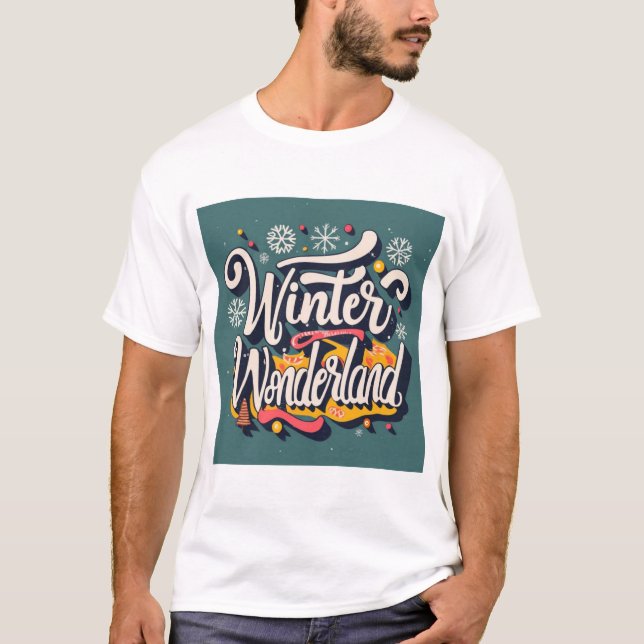 Winter Wonderland (2) T-Shirt (Vorderseite)