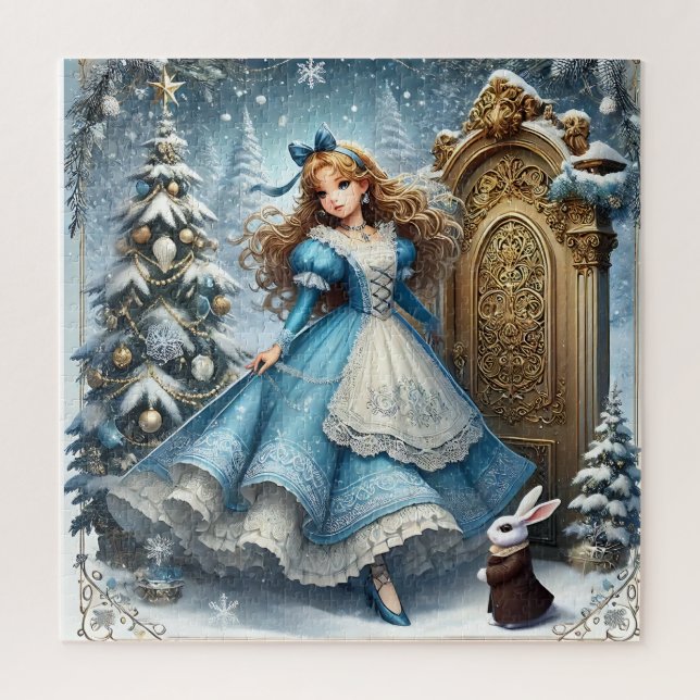 Winter Wonderland Alice Puzzle (Vertical)