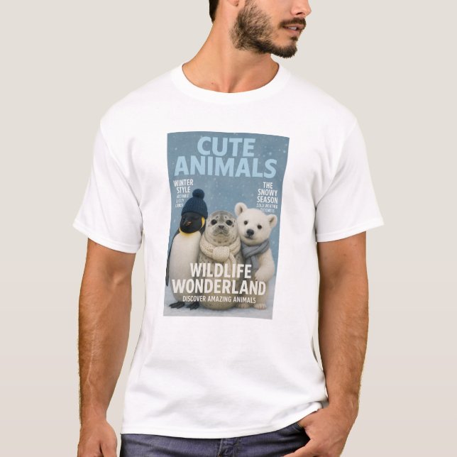 Winter Wonderland Animals Tee (Vorderseite)