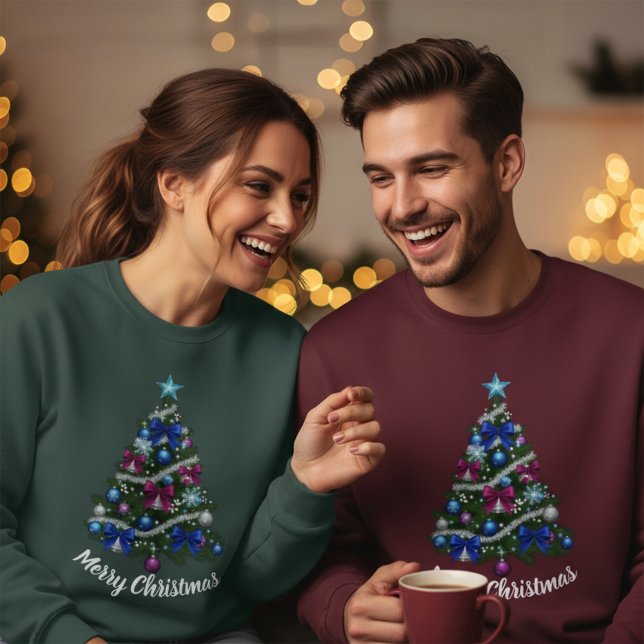 Winter Wonderland Baum Sweatshirt (Von Creator hochgeladen)