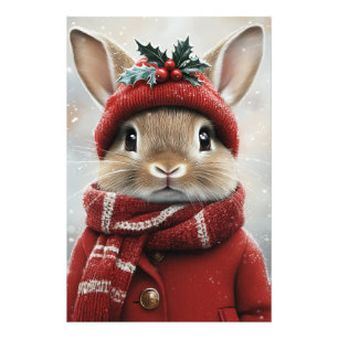 Winter Wonderland Bunny Fotodruck