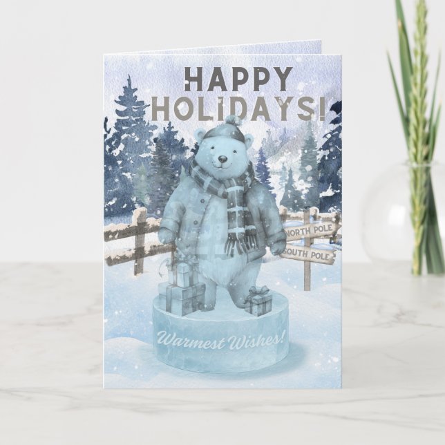 Winter Wonderland Card Karte (Vorderseite)