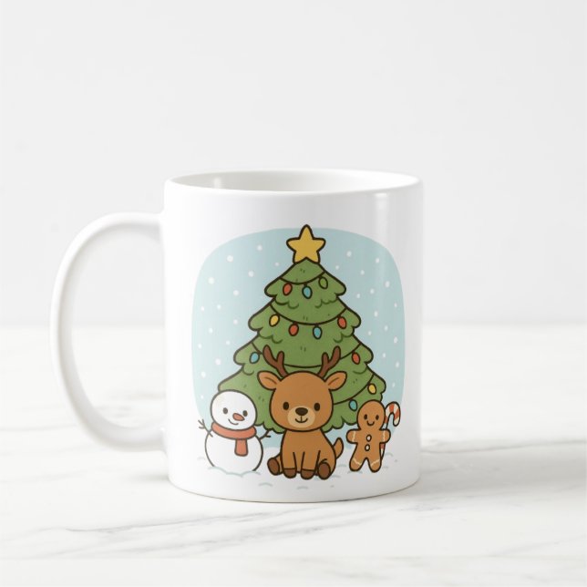 Winter Wonderland Christmas Mug (Gauche)