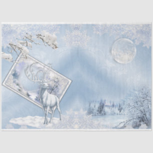 Winter Wonderland Design Serie 9 Seidenpapier